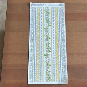 Renaé Lindgren “Daisies” Scrapbook Borders